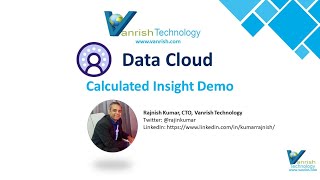 Data Cloud  Calculated Insight [upl. by Fenn]