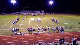 Dilley Wolves Marching Band Halftime Performance Week 6 at Dilley Texas [upl. by Alahs]