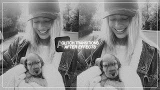 glitch transitions  after effects [upl. by Suirada266]