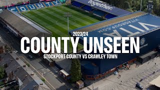 County Unseen  Stockport County Vs Crawley Town FC  020923 [upl. by Leftwich]