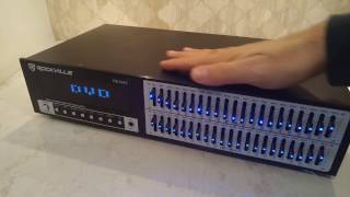 New Rockville REQ42 Equalizer vs 1980s Radio Shack Equalizer [upl. by Thacker920]