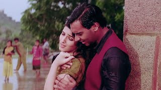 Saathi Mere Tere Bina 4k Video  Itihaas  Ajay Devgn Twinkle Khanna  Alka Yagnik Kumar Sanu [upl. by Gibe]