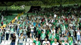 Bursaspor  Karabükspor tribün görüntüleri  Teksasorg [upl. by Radborne]