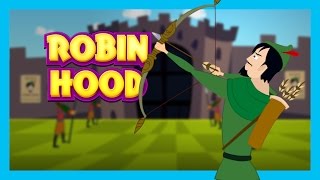 Robin Hood  Bedtimes Story For Kids  English Moral Stories For Kids  T Series Kids Hut Stories [upl. by Leyameg]