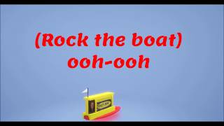 Rock the Boat dont rock the boat baby The Hues Corporation  LYRICS [upl. by Oralla]