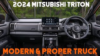 2024 Mitsubishi Triton Interior Review [upl. by Ahsienom892]