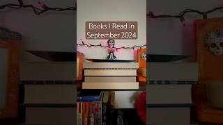 Books I Read in September 2024 shorts [upl. by Cloutman]