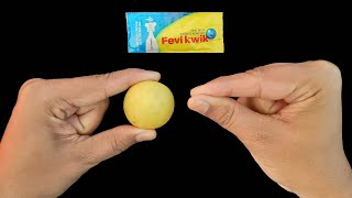 How To Remove Feviquick From Hand With Lemon Experiment [upl. by Eiramasil983]