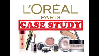 LOREAL PARIS  CASE STUDY  MBA  MARKETING MANAGEMENT PHILIP KOTLER [upl. by Atlanta899]