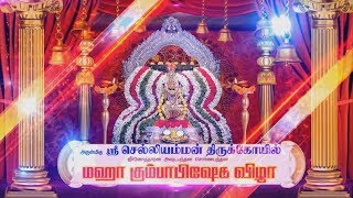 Vellore Chelliamman Kovil Maha Kumbabishekam  Live  SKYADS ஸ்ரீ செல்லியம்மன் ஆலய மஹா கும்பாபிஷாகம் [upl. by Aciretal]