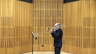 Bass trombone audition excerpts quotLieutenant Kijequot by Sergei Prokofiev [upl. by Atiuqnahs649]