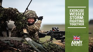 Exercise Wessex Storm  Royal Gurkha Rifles and Indian Army Fighting Together  British Army [upl. by Milford]