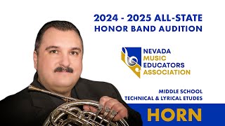 NMEA 20242025 Honor Band Middle School Technical and Lyrical [upl. by Atinuhs]