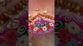 rangolidesigns decoration diwalispecial padwaspecialrangoli [upl. by Naud]