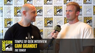 Interview Cam Gigandet quotThe Towerquot at SDCC 2024 [upl. by Curry660]