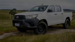 2017 Toyota Hilux WorkMate 4x4 review [upl. by Biebel]