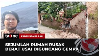 Situasi Terkini di Sumedang Pasca Diguncang Gempa  Kabar Utama Pagi tvOne [upl. by Anelat161]