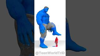 💥 Blue Hulk vs Red Hulk Who’s Stronger in a Stomp Battle 💥 gta [upl. by Einra]