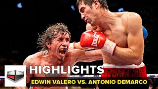 Edwin Valero vs Antonio DeMarco  Boxing Fight Highlights HD [upl. by Maribelle886]