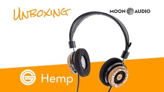 Grado Hemp Headphones Unboxing  Moon Audio [upl. by Reiner]