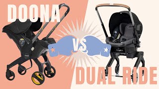 Doona vs Evenflo DualRide Car Seat Review [upl. by Nwahsek800]