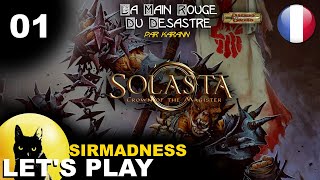 FR  SOLASTA vs SirMadness  La Main rouge du Désastre  Ep 01  Création de personnages 👑 [upl. by Baoj]