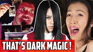 Sacred Riana  Creepy Magician Reaction  Scariest Magic On Britains Got Talent BGT Champions [upl. by Tabby]