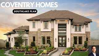 Coventry Homes  Pomona  Southlake Plan  4477SF  4 Beds  45 Baths  ManvelTX [upl. by Enilasor420]