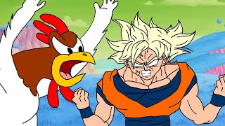 Foghorn overmotivates Goku 🦍 [upl. by Ronyam]