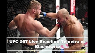 UFC 267 Live Reaction Teixeira vs Blachowicz [upl. by Daza]