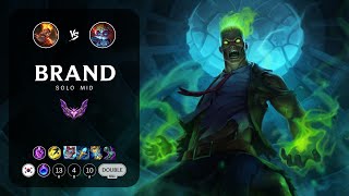 Brand Mid vs Heimerdinger  KR Master Patch 146 [upl. by Aplihs255]