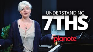 Understanding 7th Chords On The Piano [upl. by Airamzul]