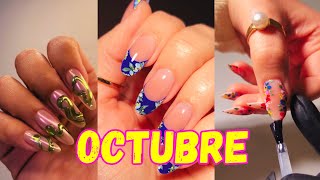 📈 Uñas Acrílicas Octubre 2024 Tendencias Diseños y Colores  Nailsuper ⭐ [upl. by Michey]