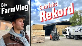 Stapler fahren non stop 20 LKWs in unter 2 Tagen verladen Das ist ein neuer Rekord  Vlog 135 [upl. by Adnima]