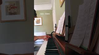 Juna  Clairo piano cover cover shorts piano clairo charm [upl. by Ttsepmet]