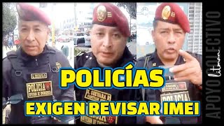 POLICÍA EXIGE REVISAR IMEI DEL CELULAR [upl. by Ahseinaj965]