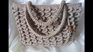 Borsa SABBIA Tutorial Passo passo  Crochet [upl. by Weinberg]