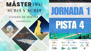 J1 P4  MÁSTER N4 SUB15 Y SUB19  HUELVA 2024 [upl. by Aniakudo]