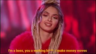 Zhavia performs quotBodak yellowquot with lyrics [upl. by Standford]