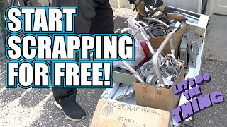 Where To Find Scrap Metal For Free  How To Start Scrapping [upl. by Smukler]