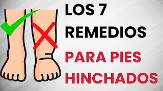 🦶 Los 7 MEJORES remedios para PIES HINCHADOS [upl. by Etnoed]