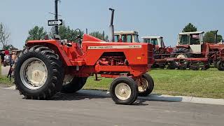 Pair of Allis Chalmers model 190 waiting to dyno at the Orange Spectacular [upl. by Salvador278]