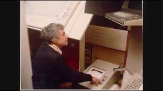 Iannis Xenakis  Pour la paix  1981  Narrator live  Tape Choir and UPIC [upl. by Gnidleif]