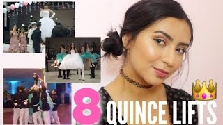 TOP 8 QUINCE LIFTS FOR VALS amp SURPRISE DANCE [upl. by Ilak]