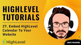 GoHighLevel Tutorial For Beginners  27 The Proper Way To Embed HighLevel Calendar To Your Website [upl. by Streeto]