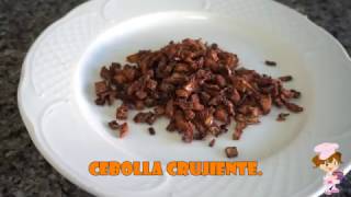 Cebolla crujientefrita [upl. by Eldora]