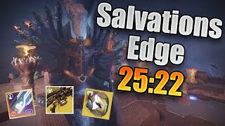 Salvations Edge in 25 Minutes 2522 Speedrun World Record [upl. by Atiuqaj161]