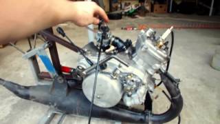 YAMAHA Dt 50 Malossi MHR Replica 70cc first run afrer rebuild  SIMI mOTO [upl. by Anahsahs98]