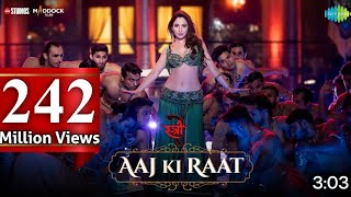 Aaj Ki Raat Stree 2 Tamannaah Bhatia SachinJigar Madhubanti  39 Days YouTube Income Collection [upl. by Ordnasil]