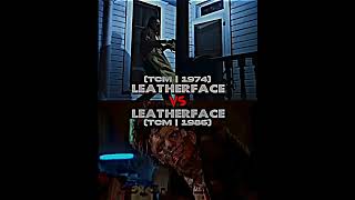 Leatherface 1974 vs Leatherface 1986 the texas chainsaw massacre tcm leatherface vsbattle [upl. by Calie]